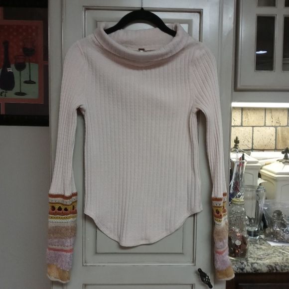 Free People 'Mixed Up Cuff' Thermal Top - Picture 7 of 15